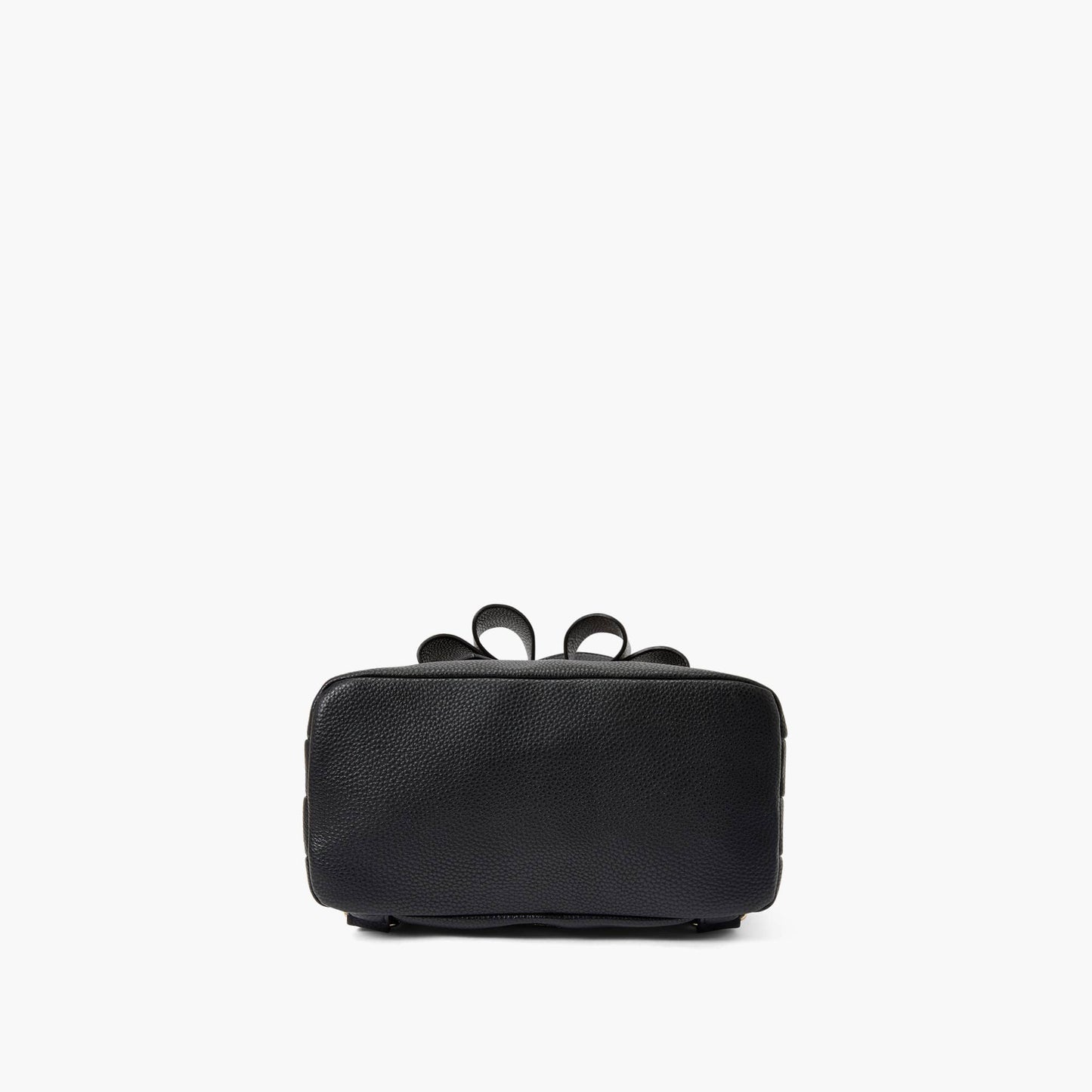 Jasmine Bowtie Backpack Handbag: Black