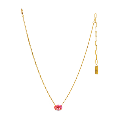 TOVA Iza Candy Crush Fuchsia Matte Necklace - Uniquely Claudia Boutique