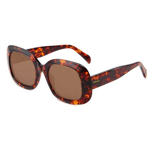 Bardot Havana . Acetate sunglasses - Uniquely Claudia Boutique