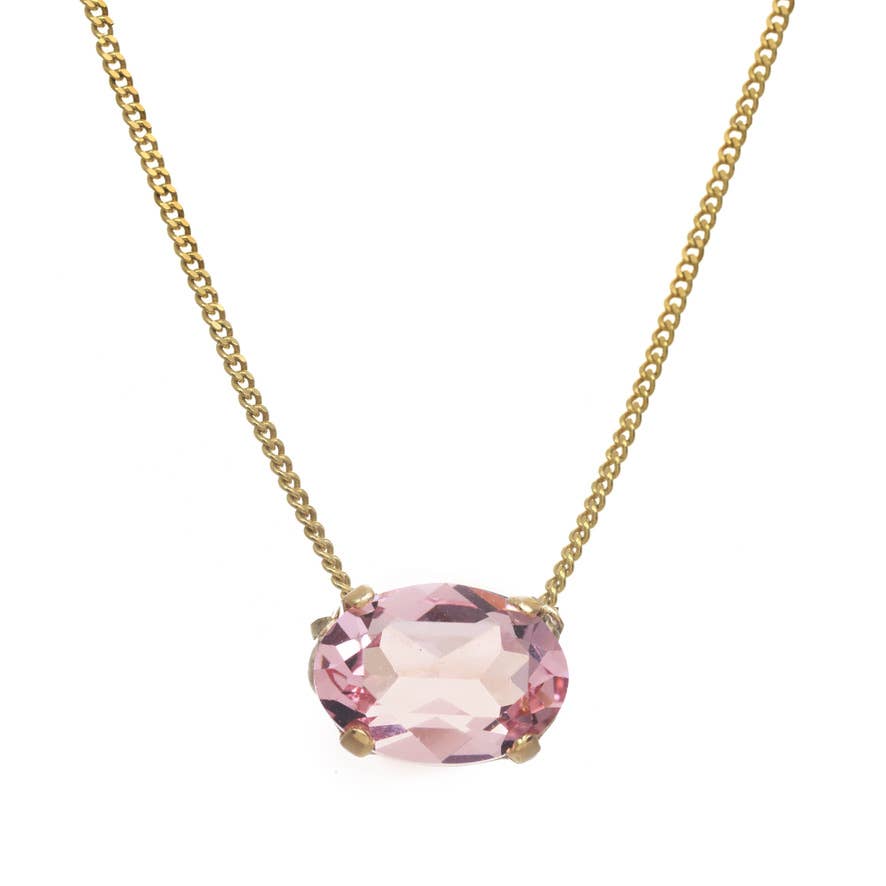 TOVA Iza Electric Pink Necklace - Uniquely Claudia Boutique