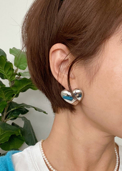 Polish My Heart Stud Earrings - Uniquely Claudia Boutique