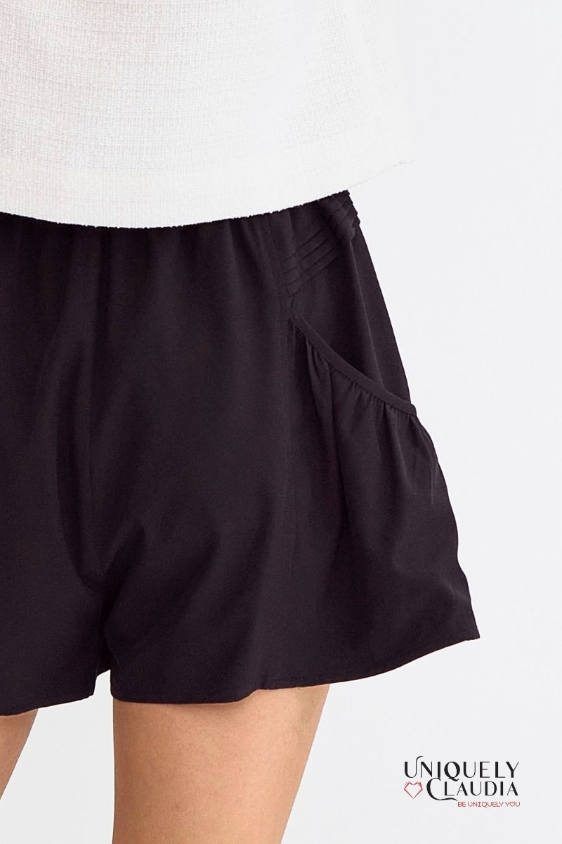 Everly High Waisted Shorts - Uniquely Claudia Boutique
