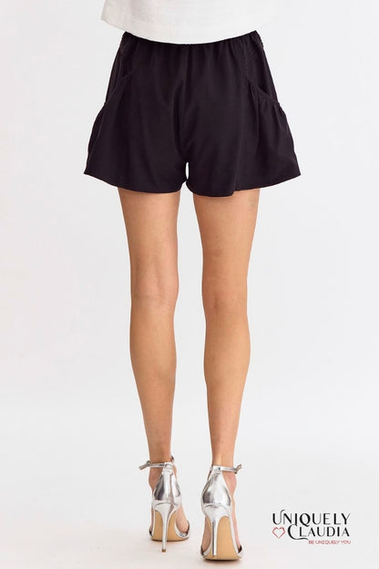 Everly High Waisted Shorts - Uniquely Claudia Boutique