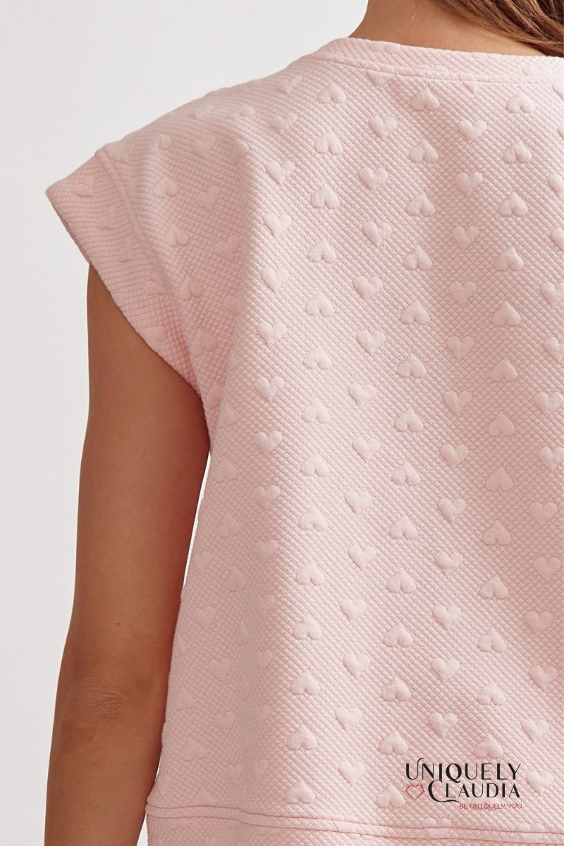 My Love Cap Sleeve Top | Uniquely Claudia Boutique