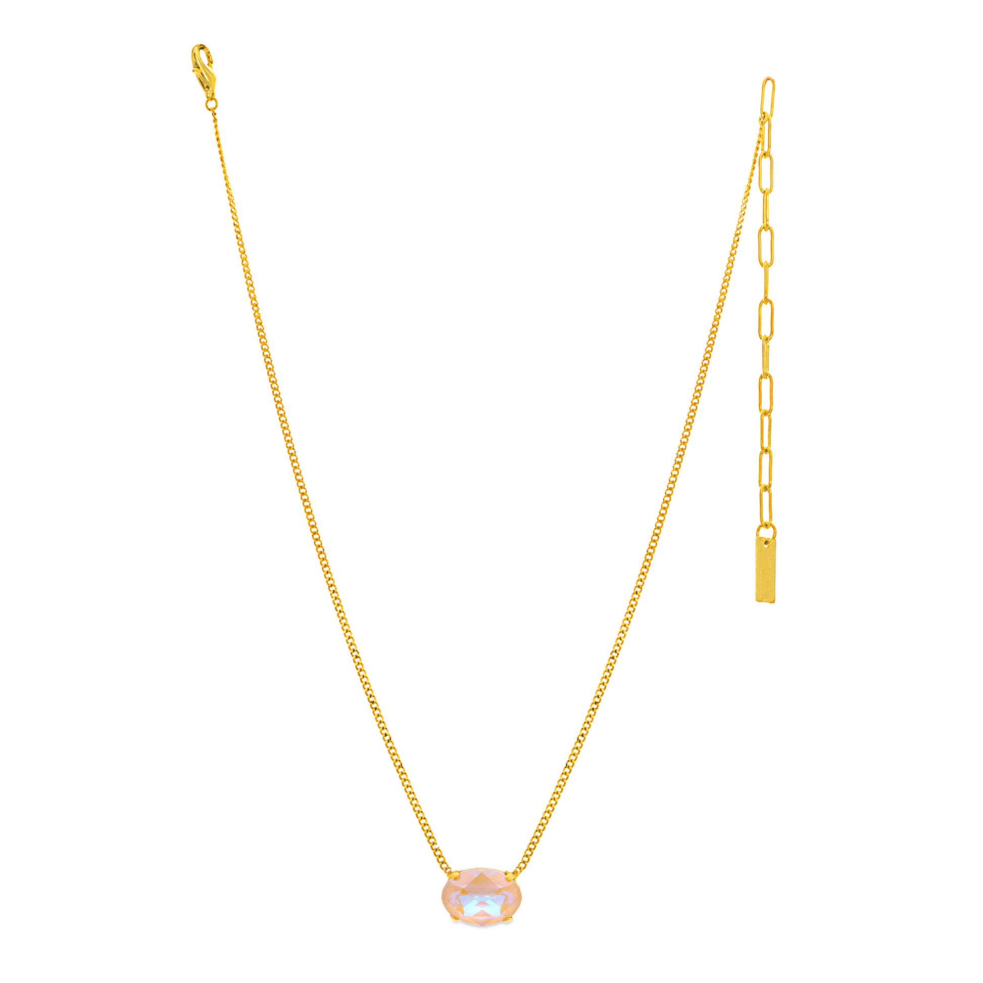 TOVA Iza Candy Crush Fuchsia Matte Necklace - Uniquely Claudia Boutique