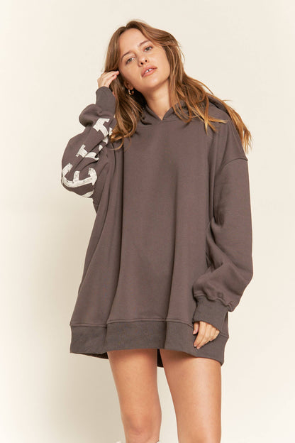 Be Yourself Hoodie Oversized Sweatshirt | Uniquely Claudia Boutique