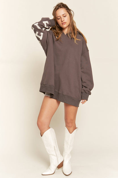 Be Yourself Hoodie Oversized Sweatshirt | Uniquely Claudia Boutique