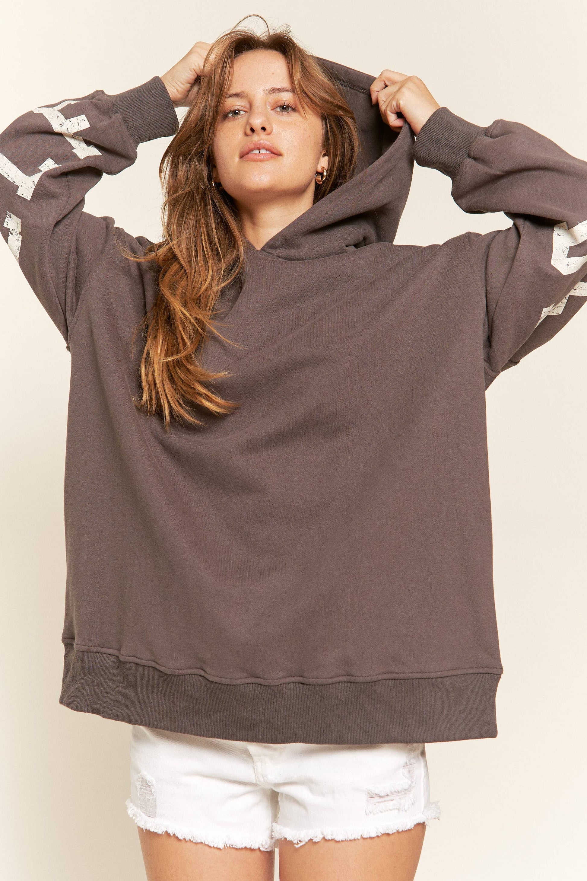 Be Yourself Hoodie Oversized Sweatshirt | Uniquely Claudia Boutique