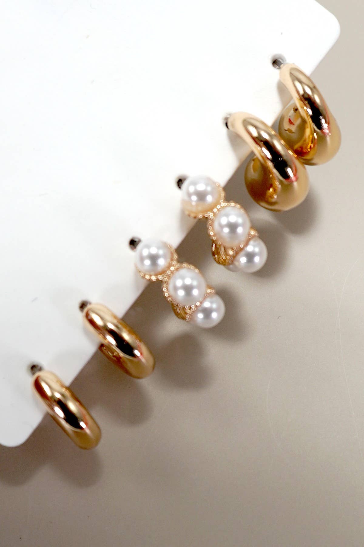 Trio Huggie Earrings | Uniquely Claudia 