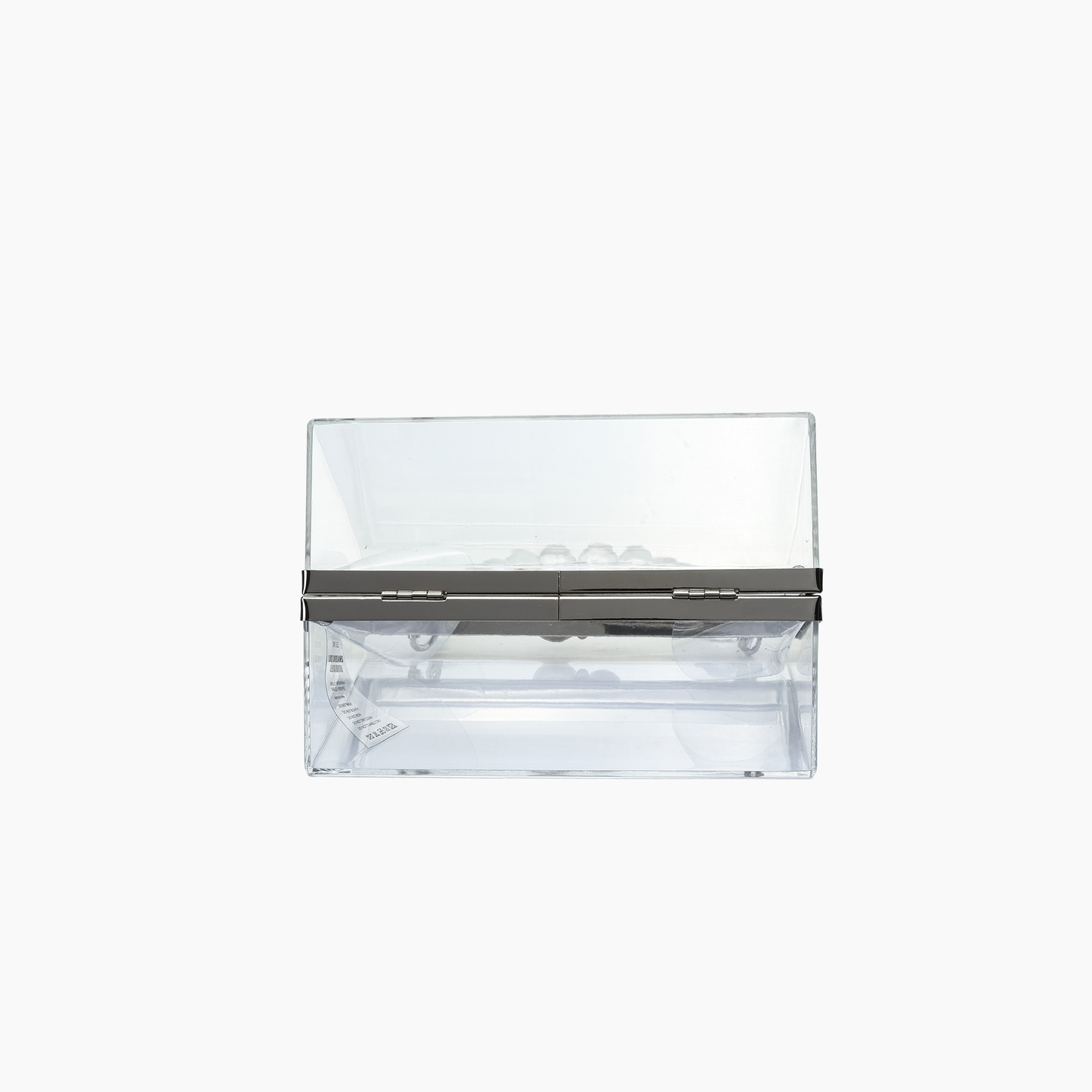 Bella Top Handle Clear Clutch | Uniquely Claudia 