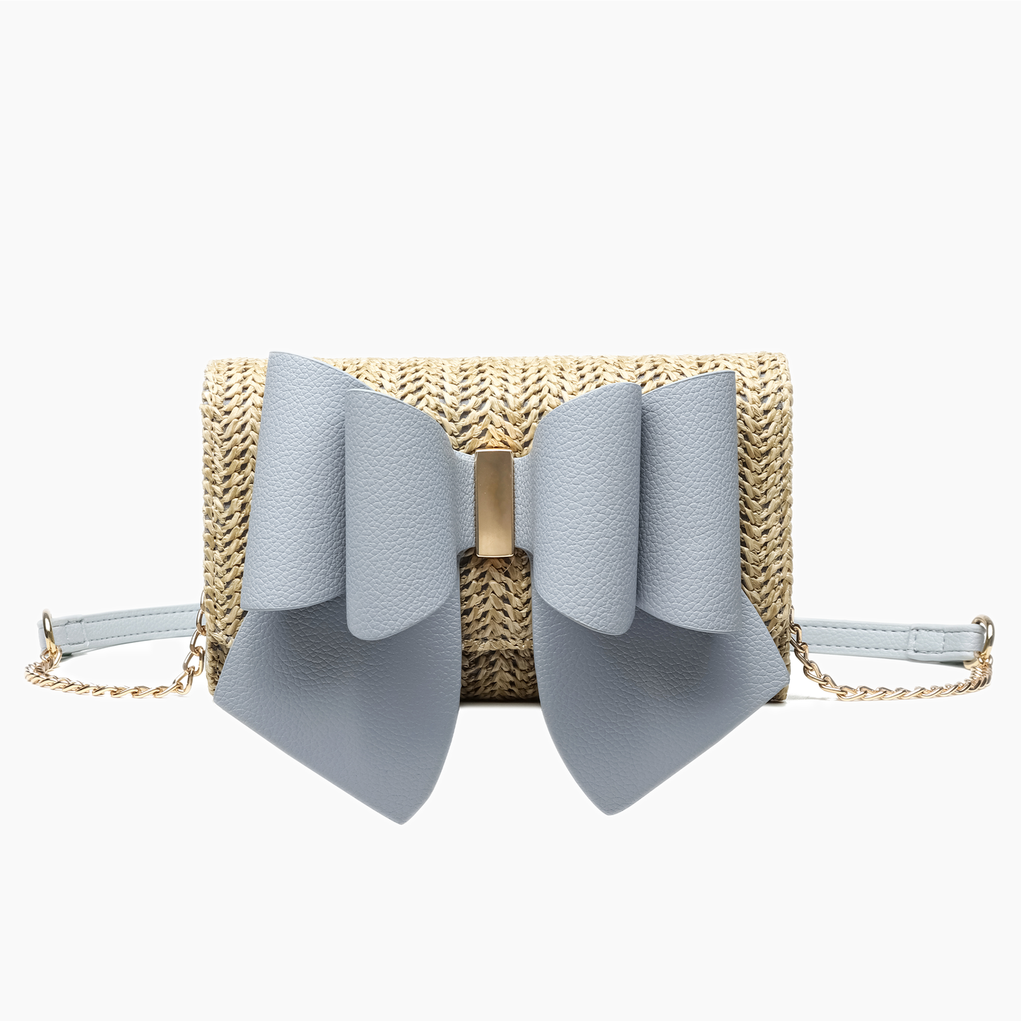 Bonnie Straw Wallet Crossbody Purse | Uniquely Claudia 