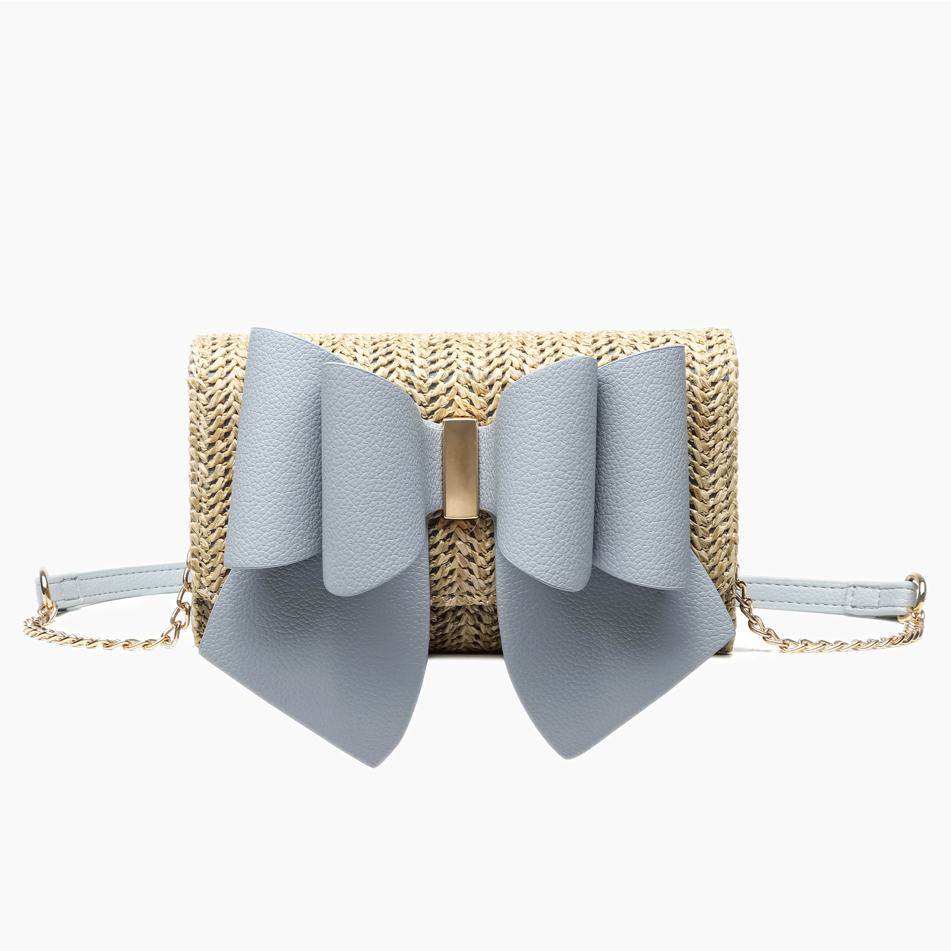 Bonnie Straw Wallet Crossbody Purse | Uniquely Claudia 