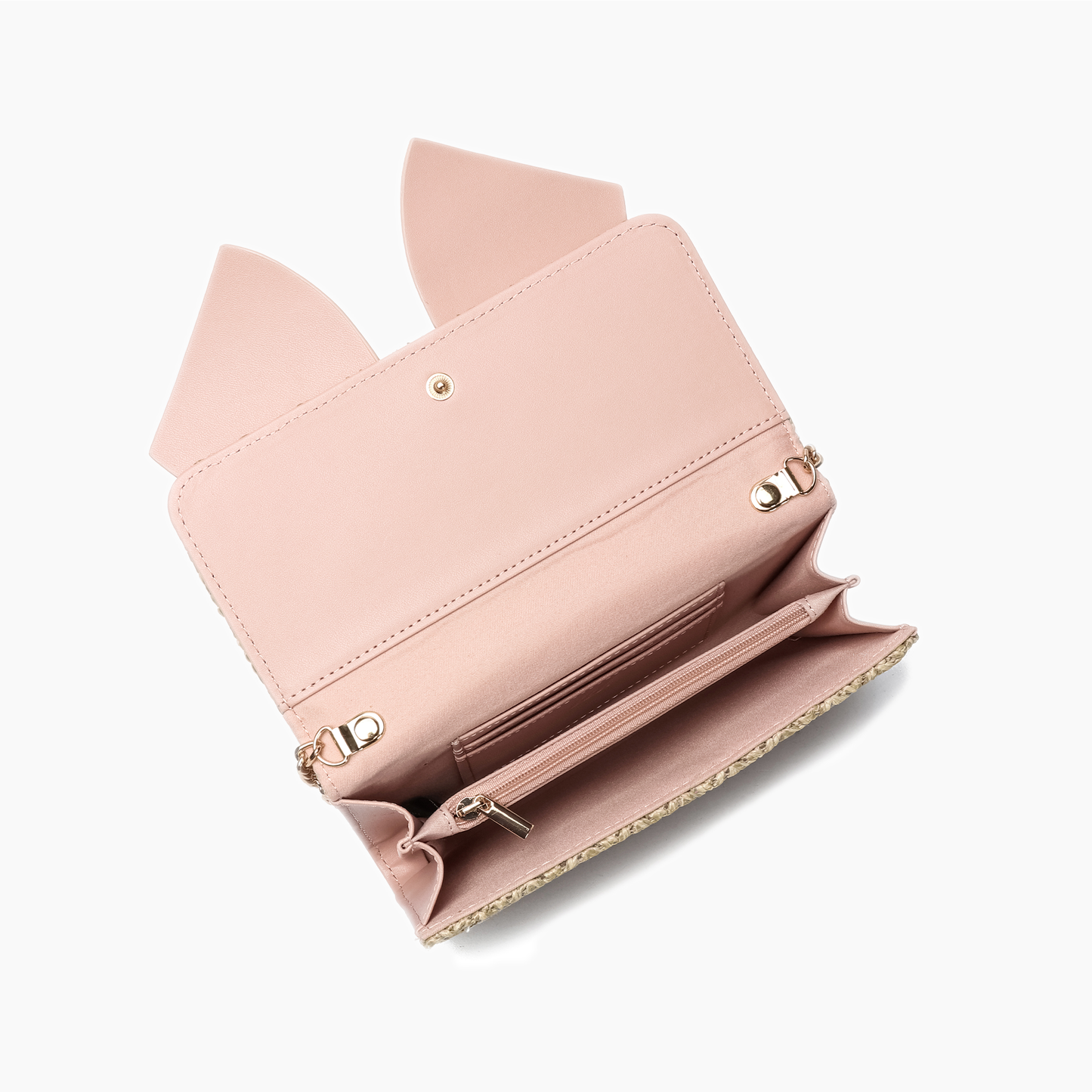 Bonnie Straw Wallet Crossbody Purse | Uniquely Claudia 