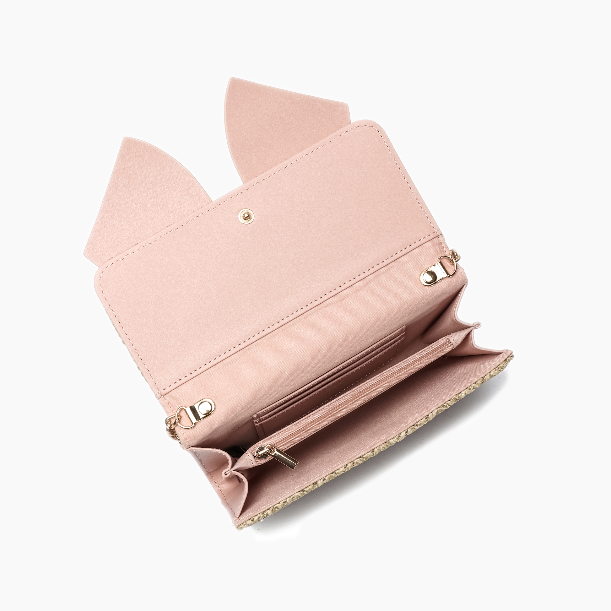 Bonnie Straw Wallet Crossbody Purse | Uniquely Claudia 