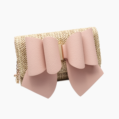 Bonnie Straw Wallet Crossbody Purse | Uniquely Claudia 