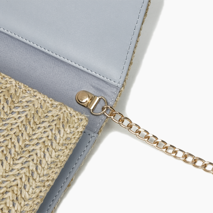 Bonnie Straw Wallet Crossbody Purse | Uniquely Claudia 