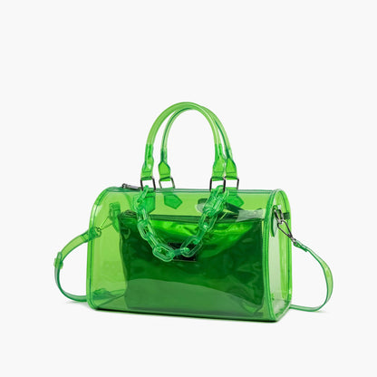Iced Out Hologram Satchel | Uniquely Claudia 