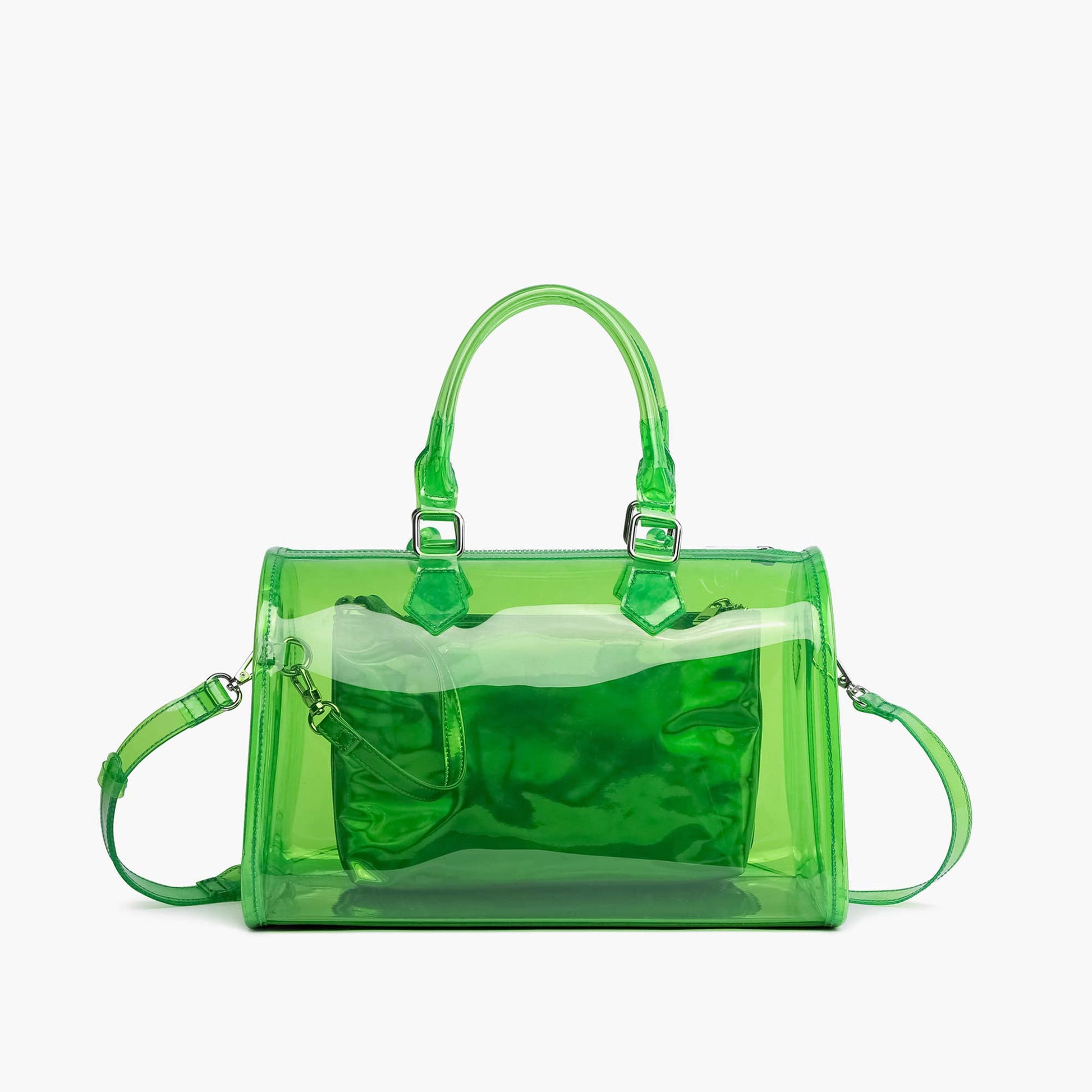 Iced Out Hologram Satchel | Uniquely Claudia 
