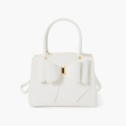 Park Double Bowtie Top Handle Satchel | Uniquely Claudia 