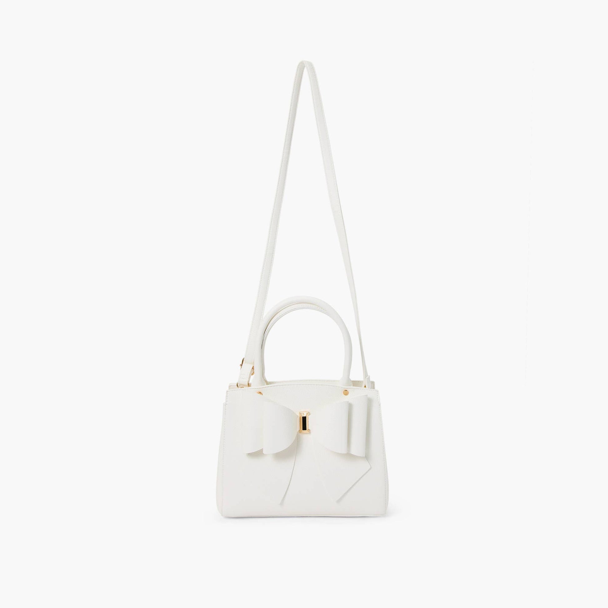 Park Double Bowtie Top Handle Satchel | Uniquely Claudia 