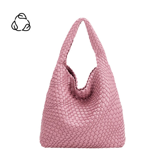 MELIE BIANCO: Johanna Orchid Recycled Vegan Shoulder Bag | Uniquely Claudia Boutique