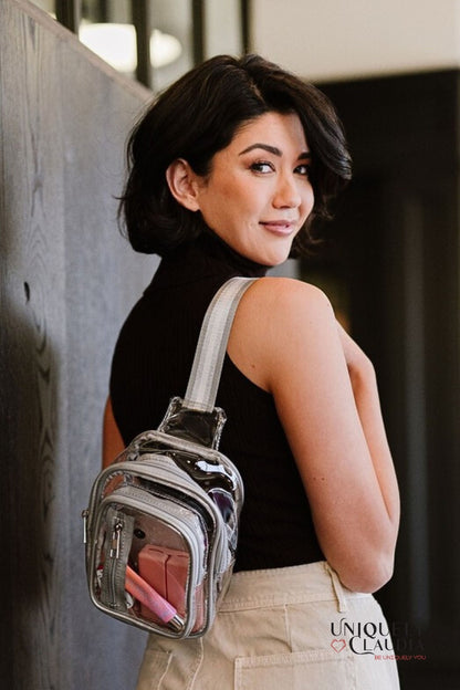In The Clear Crossbody Bag | Uniquely Claudia Boutique