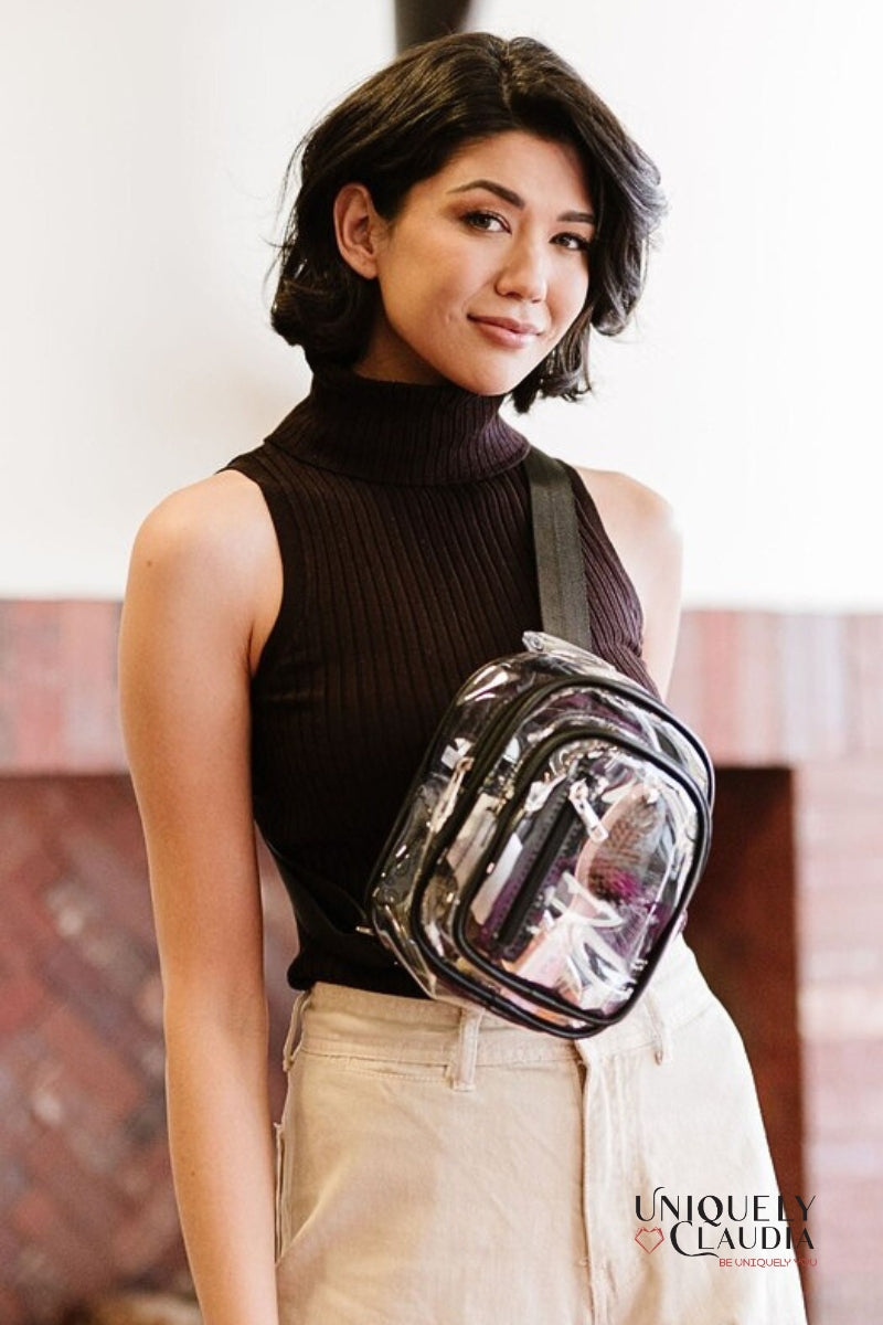 In The Clear Crossbody Bag | Uniquely Claudia Boutique