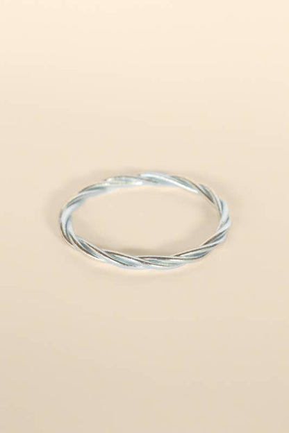 Kumali Gołd Leaf Twist Bracelet | Uniquely Claudia Boutique 