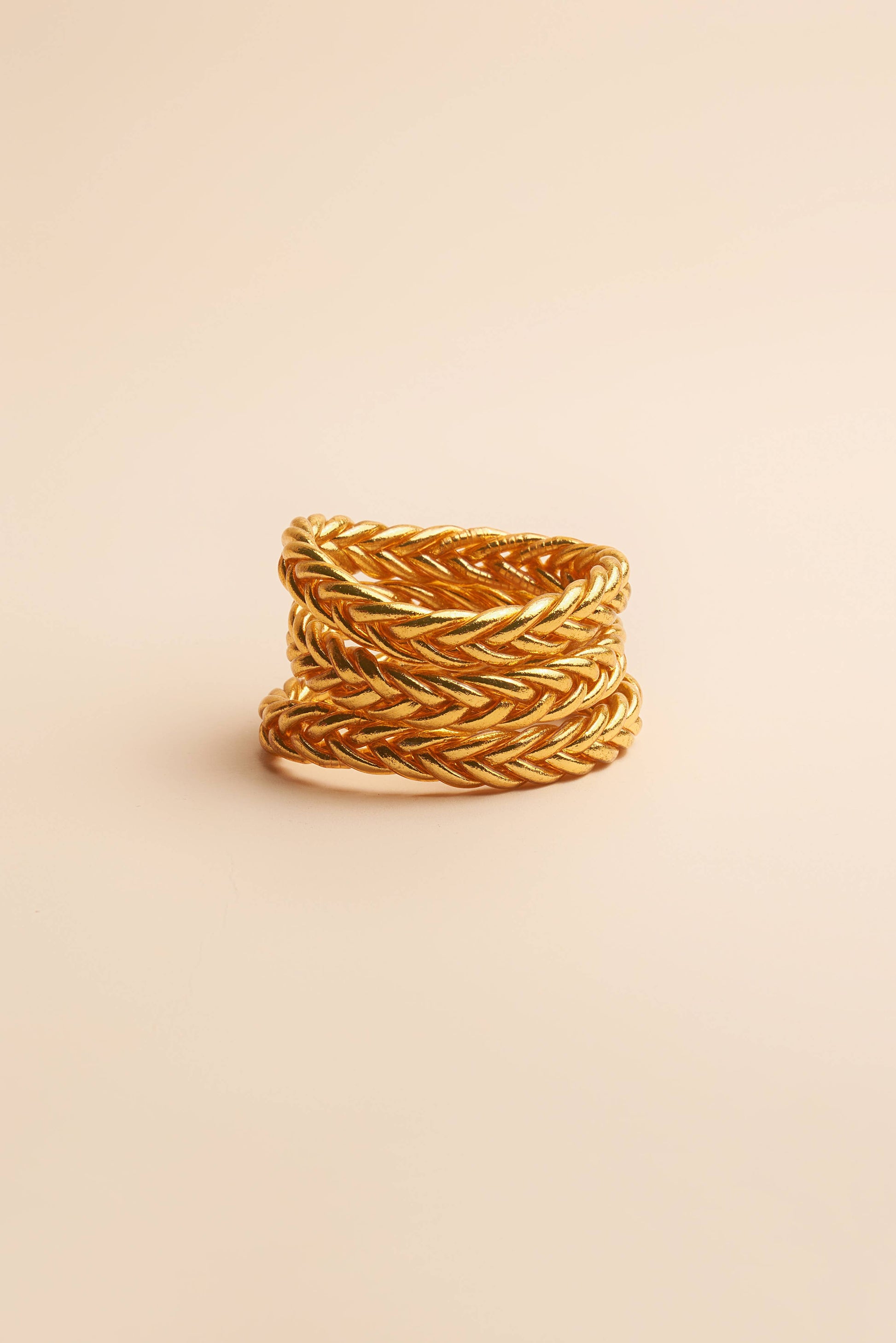 Kumali Gołd Braided Bracelet - Uniquely Claudia Boutique