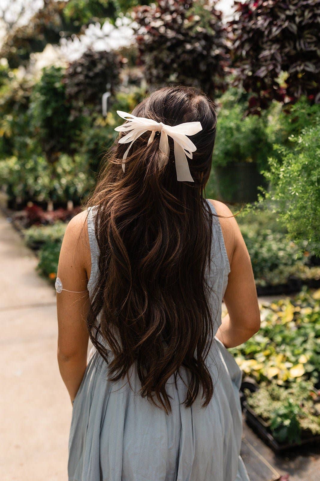 Chiquita Sheer Bow Banana Claw Clip | Uniquely Claudia Boutique 