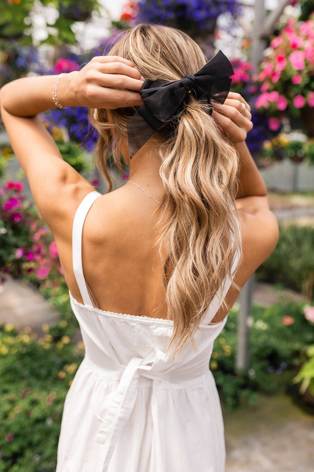 Chiquita Sheer Bow Banana Claw Clip | Uniquely Claudia Boutique 