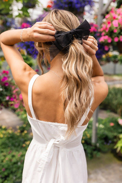 Chiquita Sheer Bow Banana Claw Clip | Uniquely Claudia Boutique 