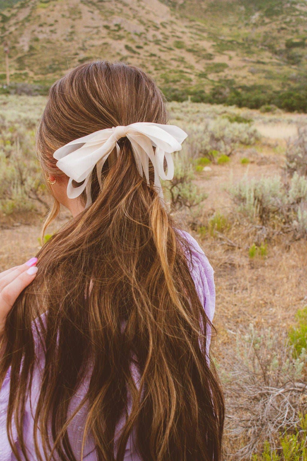 Chiquita Sheer Bow Banana Claw Clip | Uniquely Claudia Boutique 