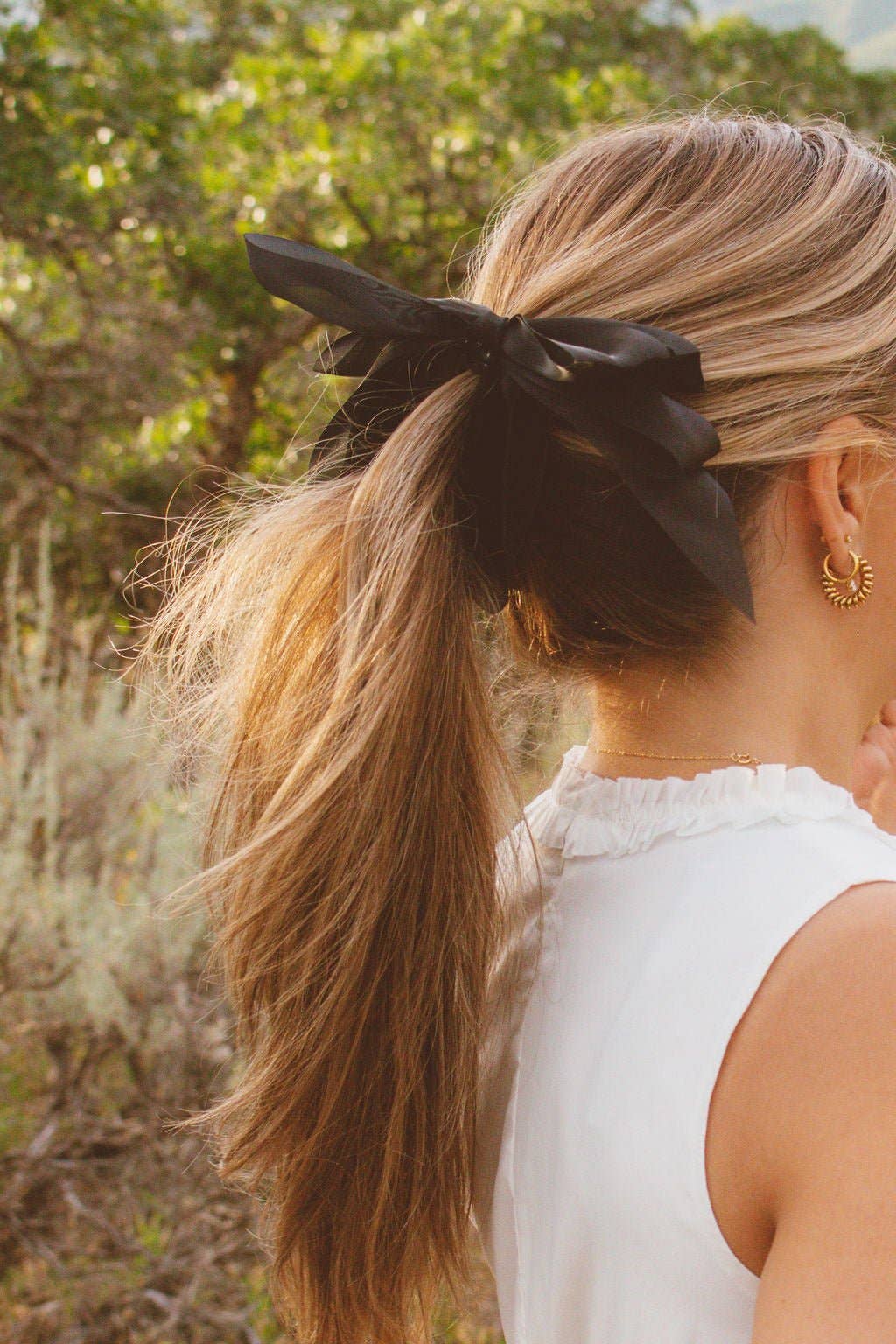 Chiquita Sheer Bow Banana Claw Clip | Uniquely Claudia Boutique 