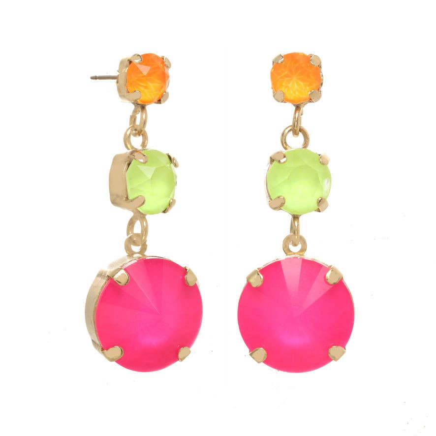 Torin Earrings in Electrics