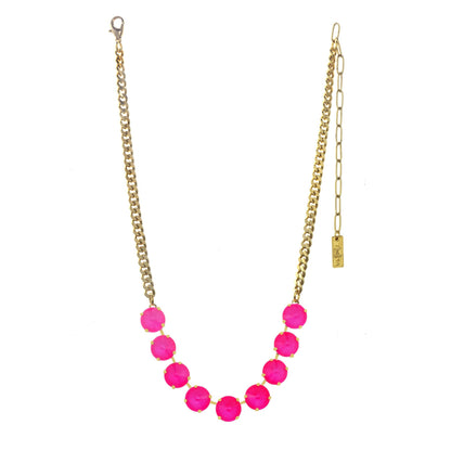 TOVA Mini Sofia Necklace in Electric Pink - Uniquely Claudia Boutique
