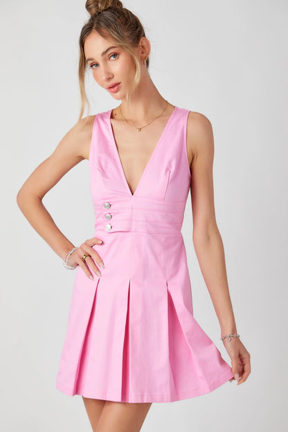 Leyla Sleeveless Skater Dress | Uniquely Claudia Boutique 