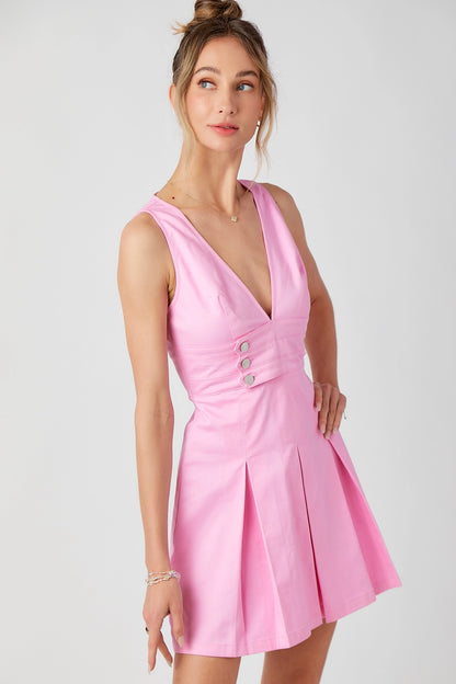 Leyla Sleeveless Skater Dress | Uniquely Claudia Boutique 