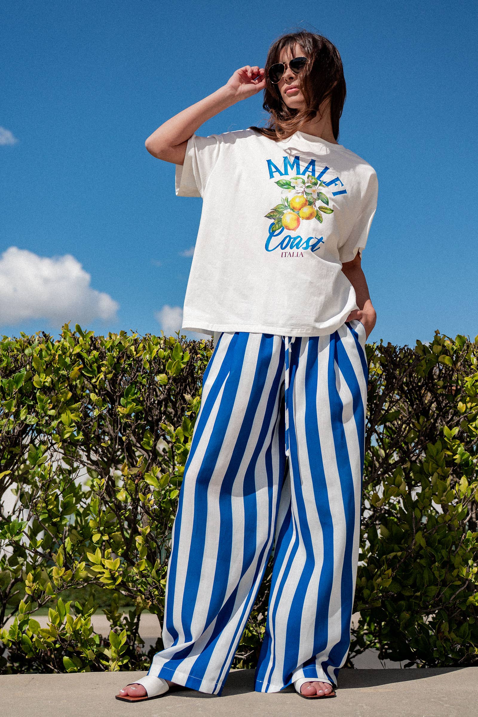Amalfi Coast Graphic Tee | Uniquely Claudia