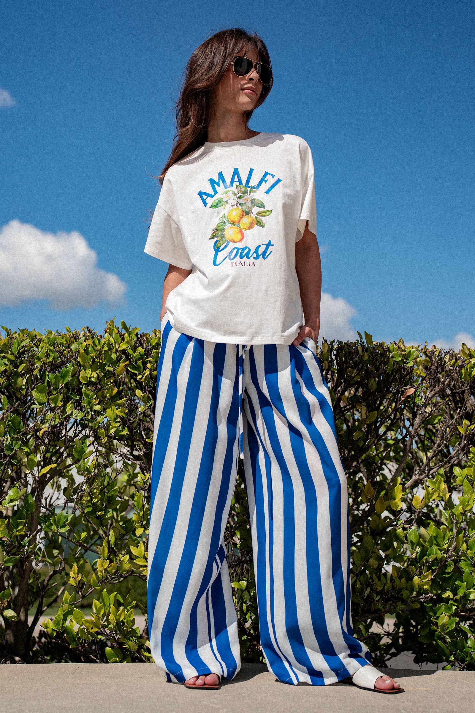Amalfi Coast Graphic Tee | Uniquely Claudia