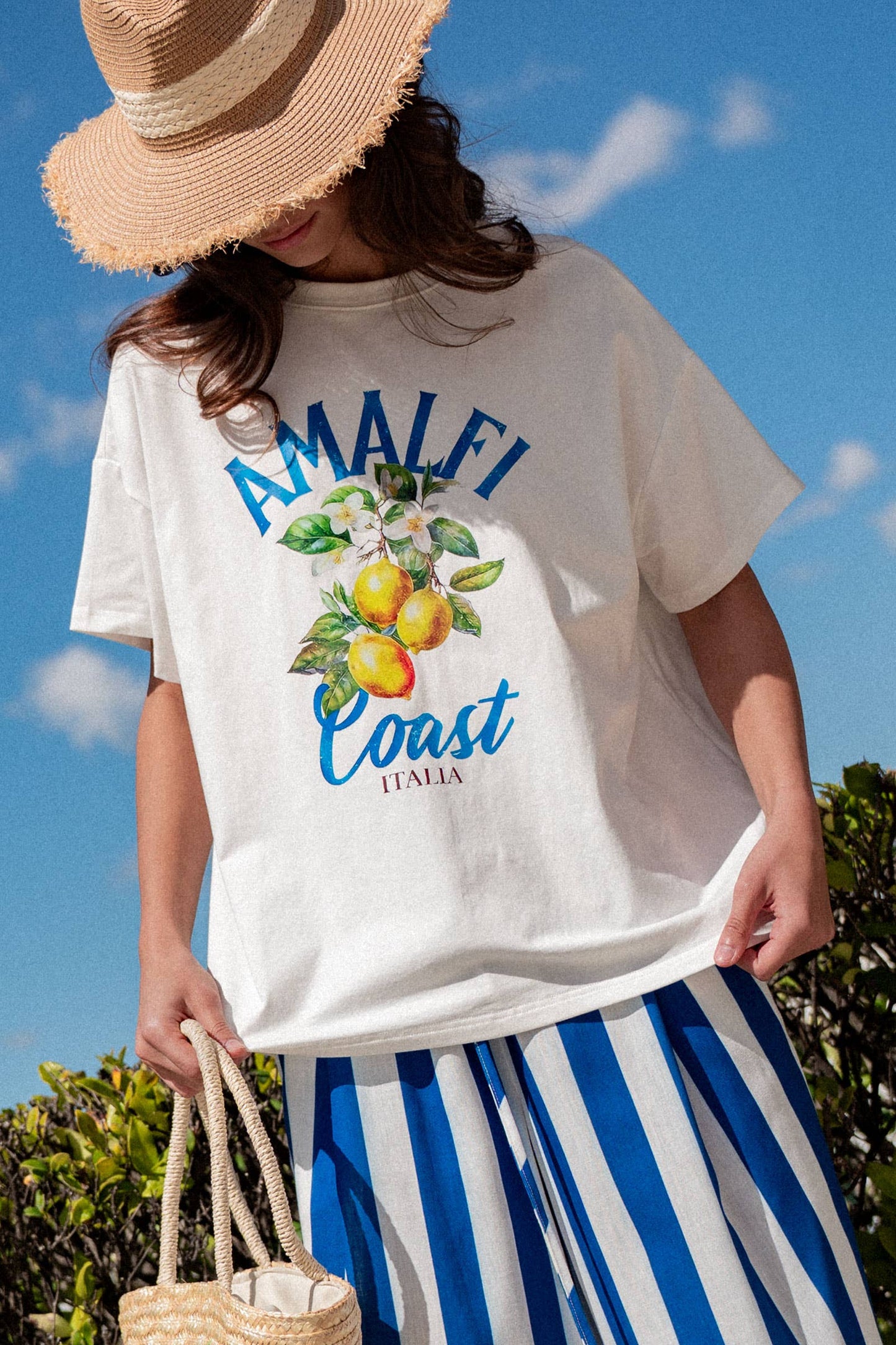 Amalfi Coast Graphic Tee | Uniquely Claudia
