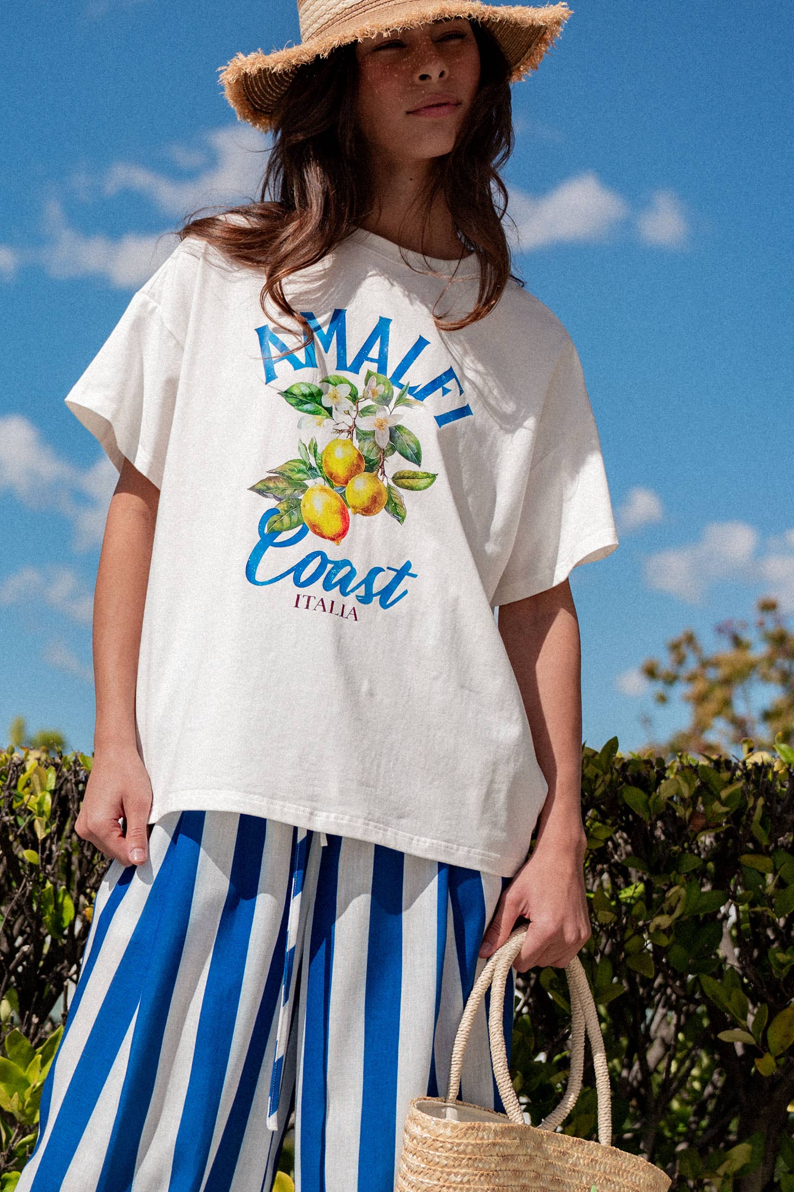 Amalfi Coast Graphic Tee | Uniquely Claudia