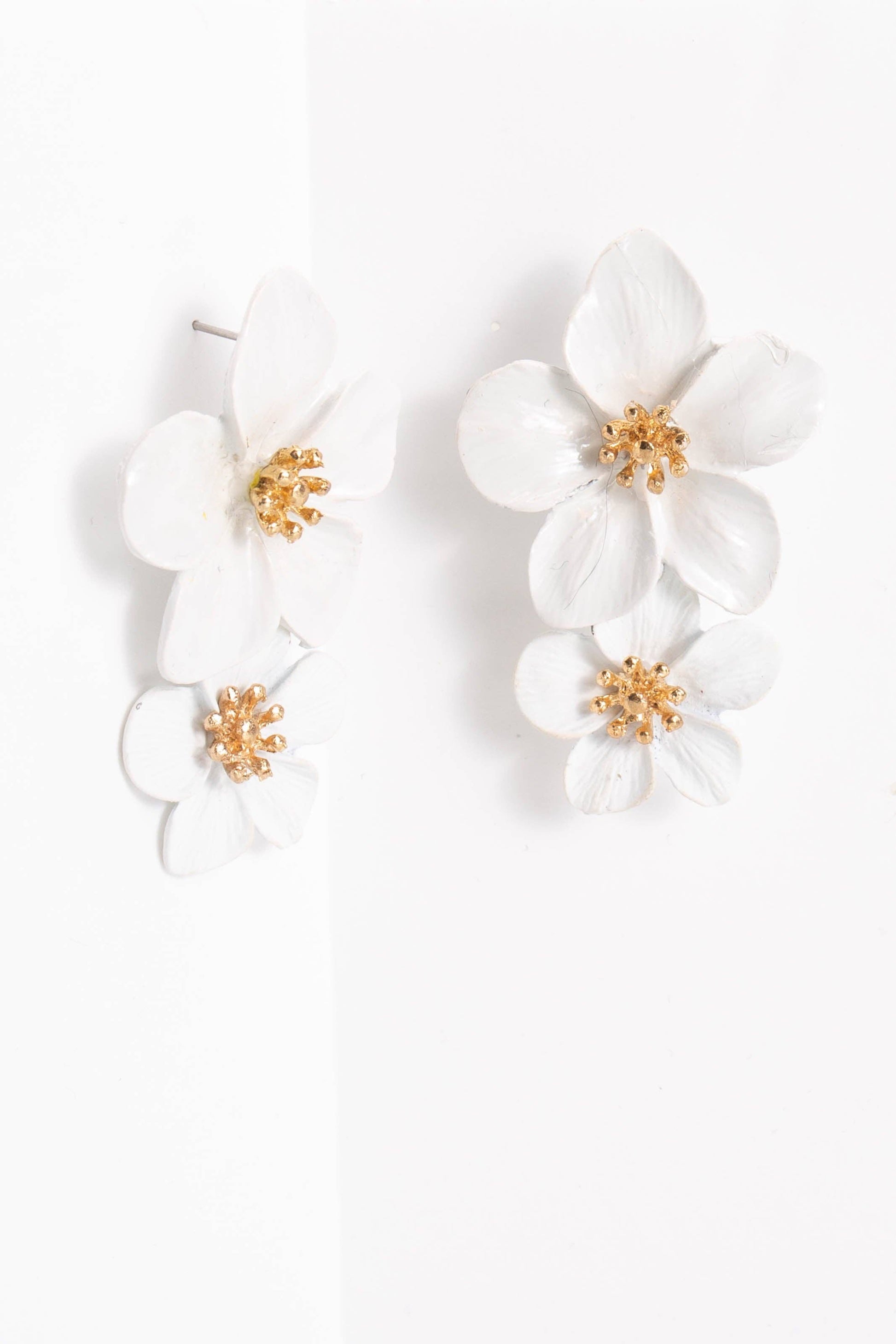 Belle Floral Drop Earrings | Uniquely Claudia 