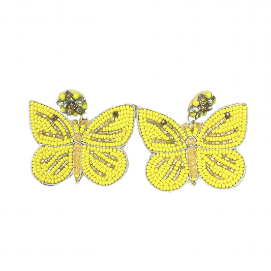 Mariposa Beaded Earrings | Uniquely Claudia Boutique 