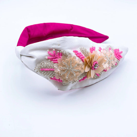 Shades Of Pink Garden Headband