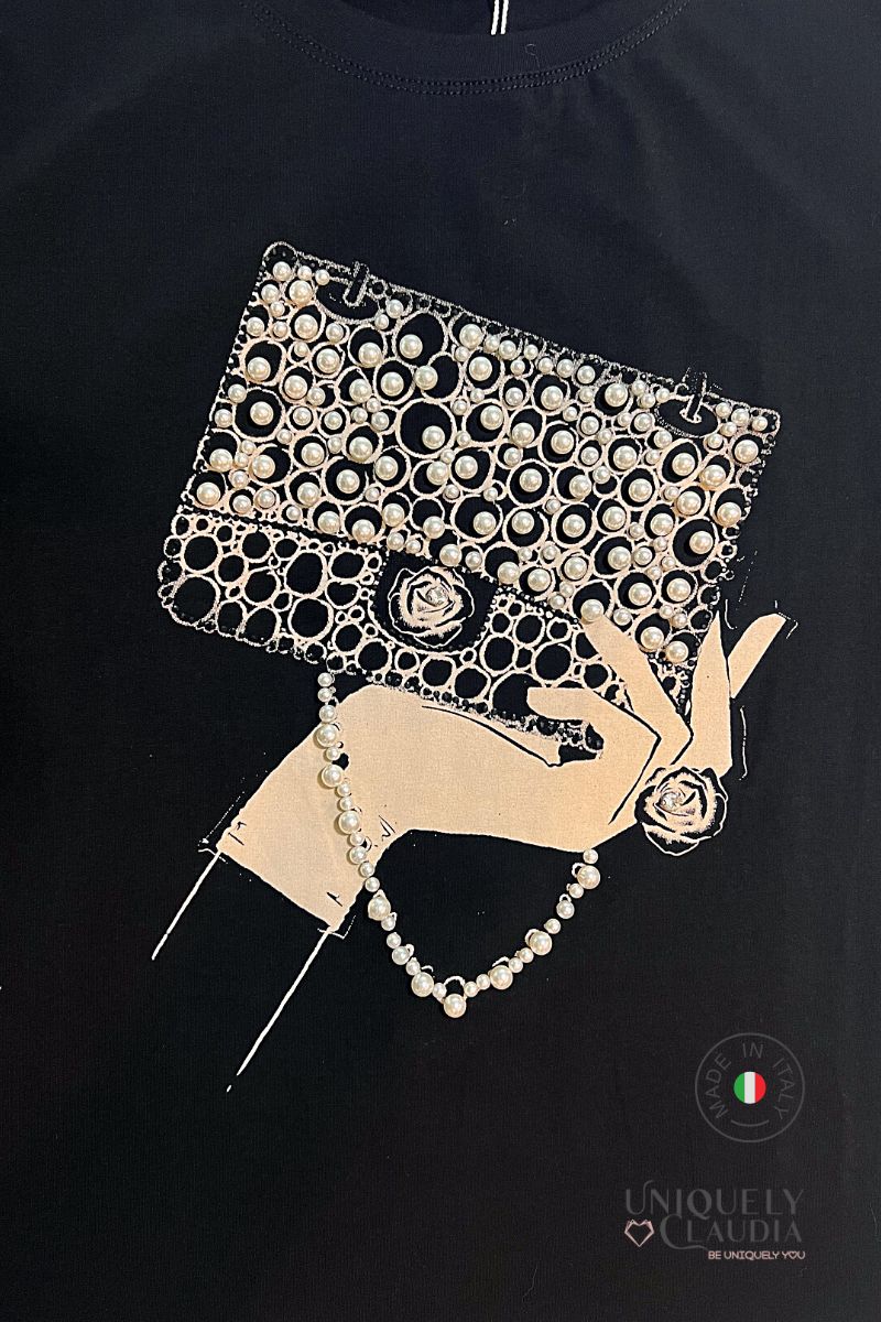 Borsa Di Perla T-Shirt | Uniquely Claudia Boutique