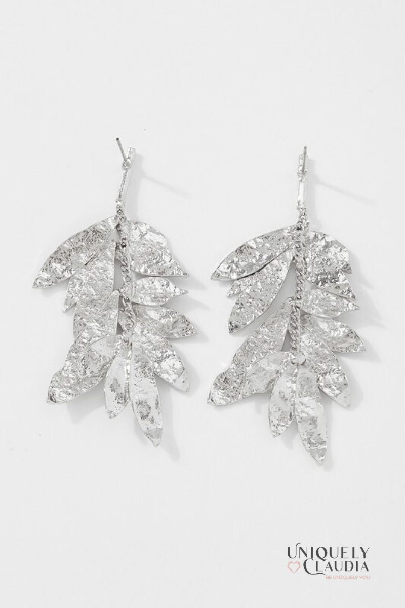 Women's Earrings | Cascading Leaves Earrings | Uniquely Claudia