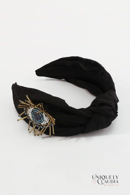 Evil Eye Top Knotted Headbands | Uniquely Claudia Boutique