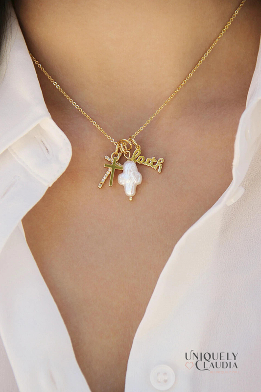 Gotta Have Faith Necklace | Uniquely Claudia