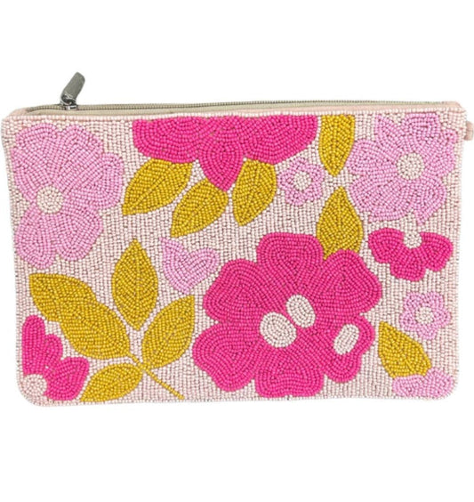 Jasmin Beaded Clutch | Uniquely Claudia Boutique 